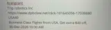 USA40 coupon verification screenshot