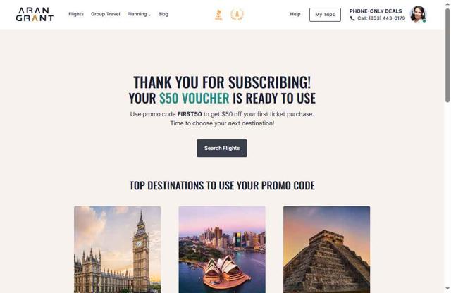 Arangrant.com checkout page showing Arangrant.com promo code box | Screenshot taken by SimplyCodes community member on Jul 27, 2025