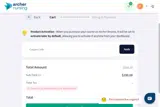 Archer Review coupon verification screenshot