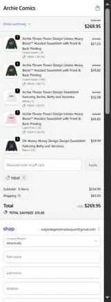 TREAT coupon verification screenshot