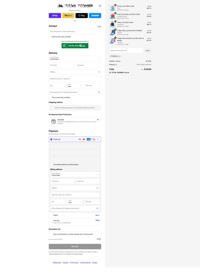 Arctic Zone checkout page showing Arctic Zone discount code box | Screenshot taken by SimplyCodes community member on Sep 9, 2025