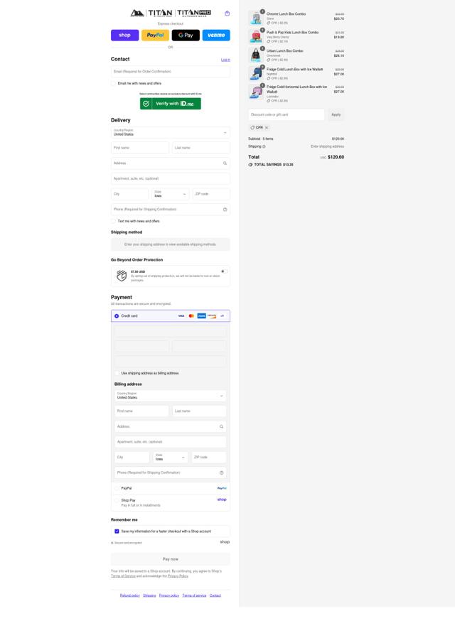 Arctic Zone checkout page showing Arctic Zone discount code box | Screenshot taken by SimplyCodes community member on Sep 4, 2025