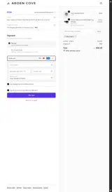 WELCOME10 coupon verification screenshot