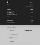 SAVE coupon verification screenshot