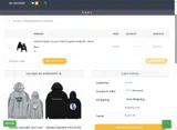 Ariana Grande Merch coupon verification screenshot