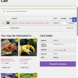 HAPPYFISH coupon verification screenshot