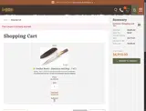 Arizona Custom Knives coupon verification screenshot