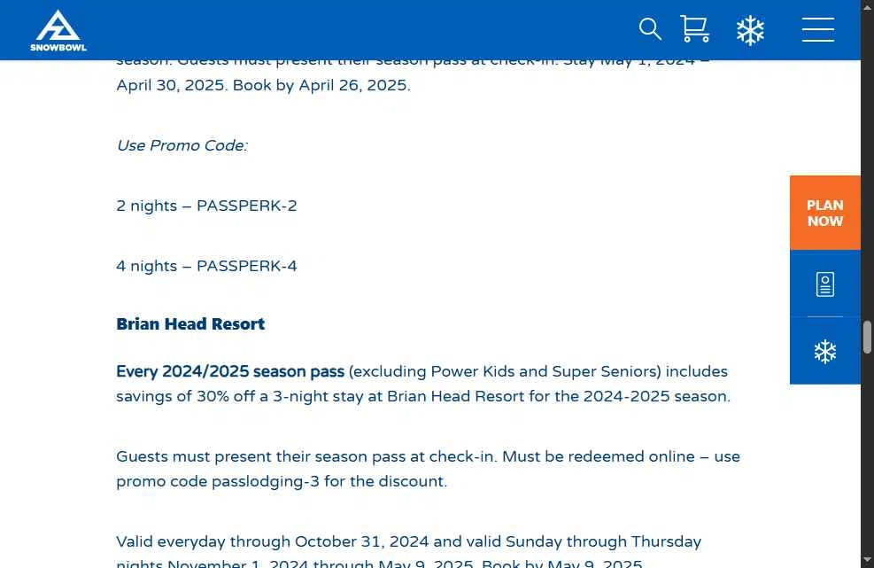 Arizona Snowbowl checkout page showing Arizona Snowbowl discount code box | Screenshot taken by SimplyCodes community member on Jan 8, 2026