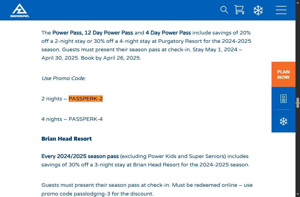 Arizona Snowbowl checkout page showing Arizona Snowbowl discount code box | Screenshot taken by SimplyCodes community member on Feb 4, 2026