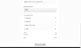 Armani coupon verification screenshot