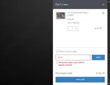 Armory Craft coupon verification screenshot