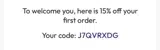J7QVRXDG coupon verification screenshot