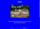 ARQ coupon verification screenshot