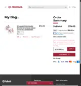 Arkansas Razorbacks coupon verification screenshot