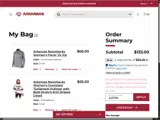 Arkansas Razorbacks coupon verification screenshot