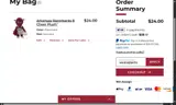 Arkansas Razorbacks coupon verification screenshot