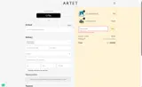 Artet coupon verification screenshot