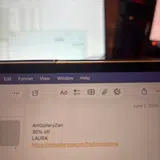 LAURA coupon verification screenshot