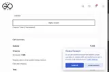 ArtGO sport coupon verification screenshot