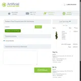SIGNUP10 coupon verification screenshot