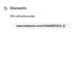 CASADEPOCA coupon verification screenshot