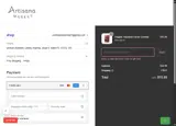 Artisana Market coupon verification screenshot
