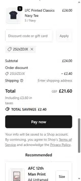2SLVZDJX coupon verification screenshot