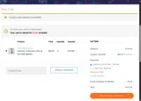 Ascension Peptides coupon verification screenshot