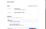 Ascent Cycles coupon verification screenshot