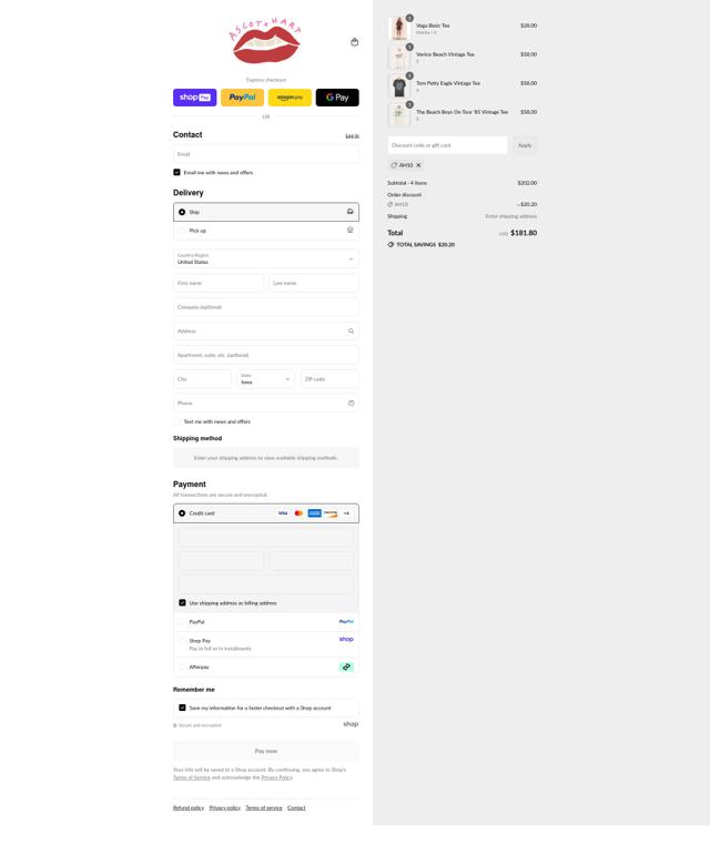 Ascot+Hart checkout page showing Ascot+Hart promo code box | Screenshot taken by SimplyCodes community member on Aug 25, 2025