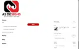 AS Designs coupon verification screenshot