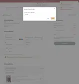 Ashley Roads coupon verification screenshot