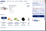 ASICS coupon verification screenshot