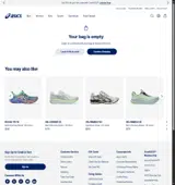 ASICS coupon verification screenshot