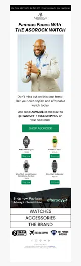 ARW20$ coupon verification screenshot