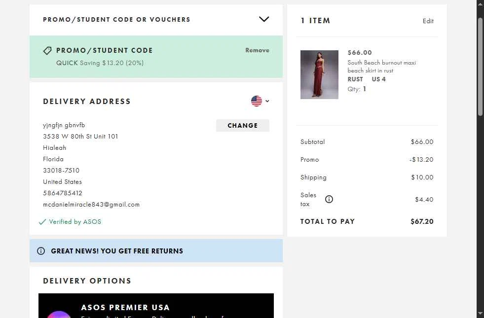 ASOS Promo Codes - 25% Off (5 Verified) Mar 2026