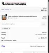 SAVE10 coupon verification screenshot