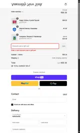 BOGO50 coupon verification screenshot