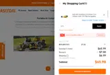 DFA coupon verification screenshot