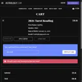 Tamaryn20 coupon verification screenshot