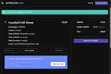 Moon15 coupon verification screenshot