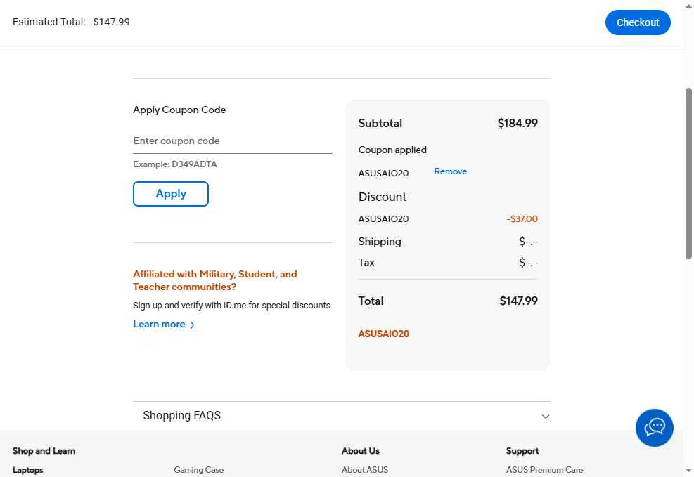 ASUS Promo Codes - 20% Off (2 Verified) Jan 2026