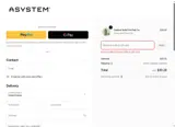 CALM15 coupon verification screenshot