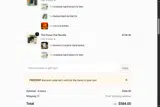 FREESHIP coupon verification screenshot