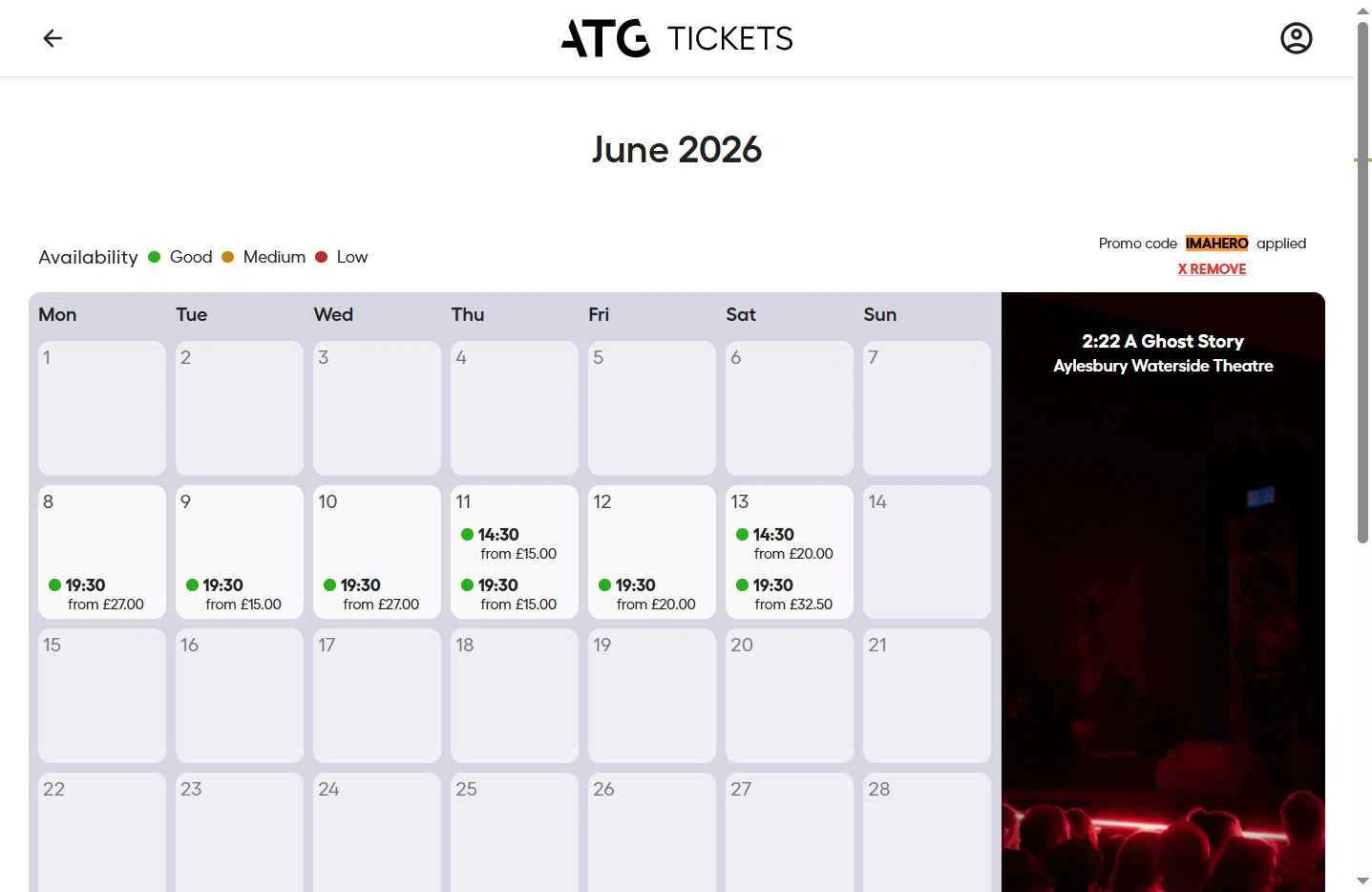 ATG Tickets Promo Codes - 10% Off (1 Verified) Mar 2026