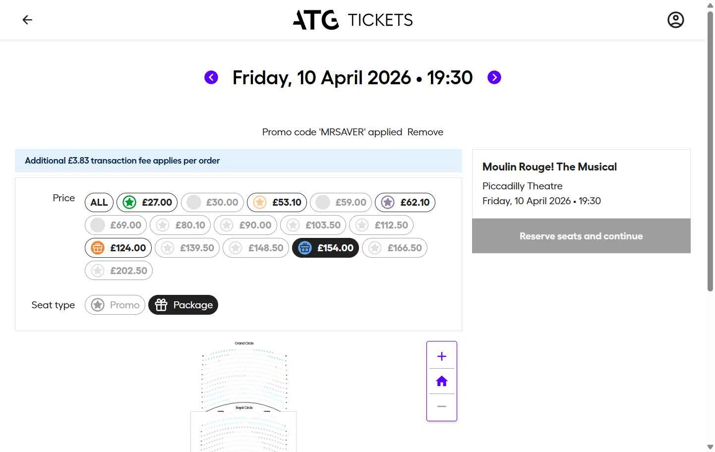 ATG Tickets Promo Codes - 10% Off (1 Verified) Mar 2026