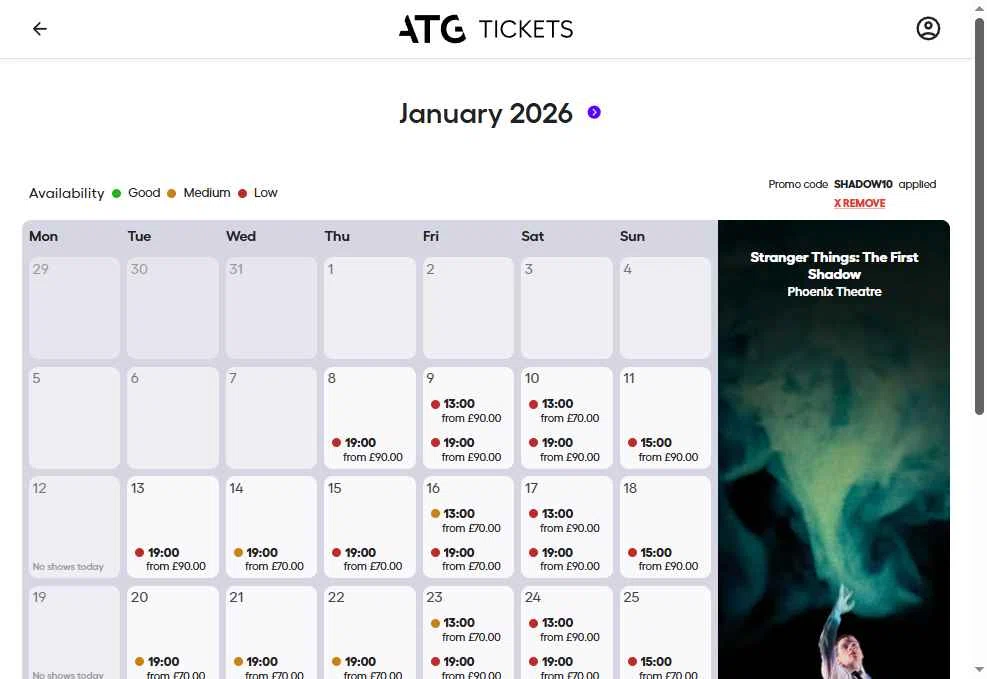 ATG Tickets Promo Codes - 10% Off (1 Verified) Mar 2026