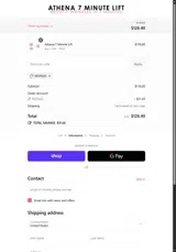 INSTA20 coupon verification screenshot