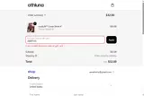 Athluna coupon verification screenshot