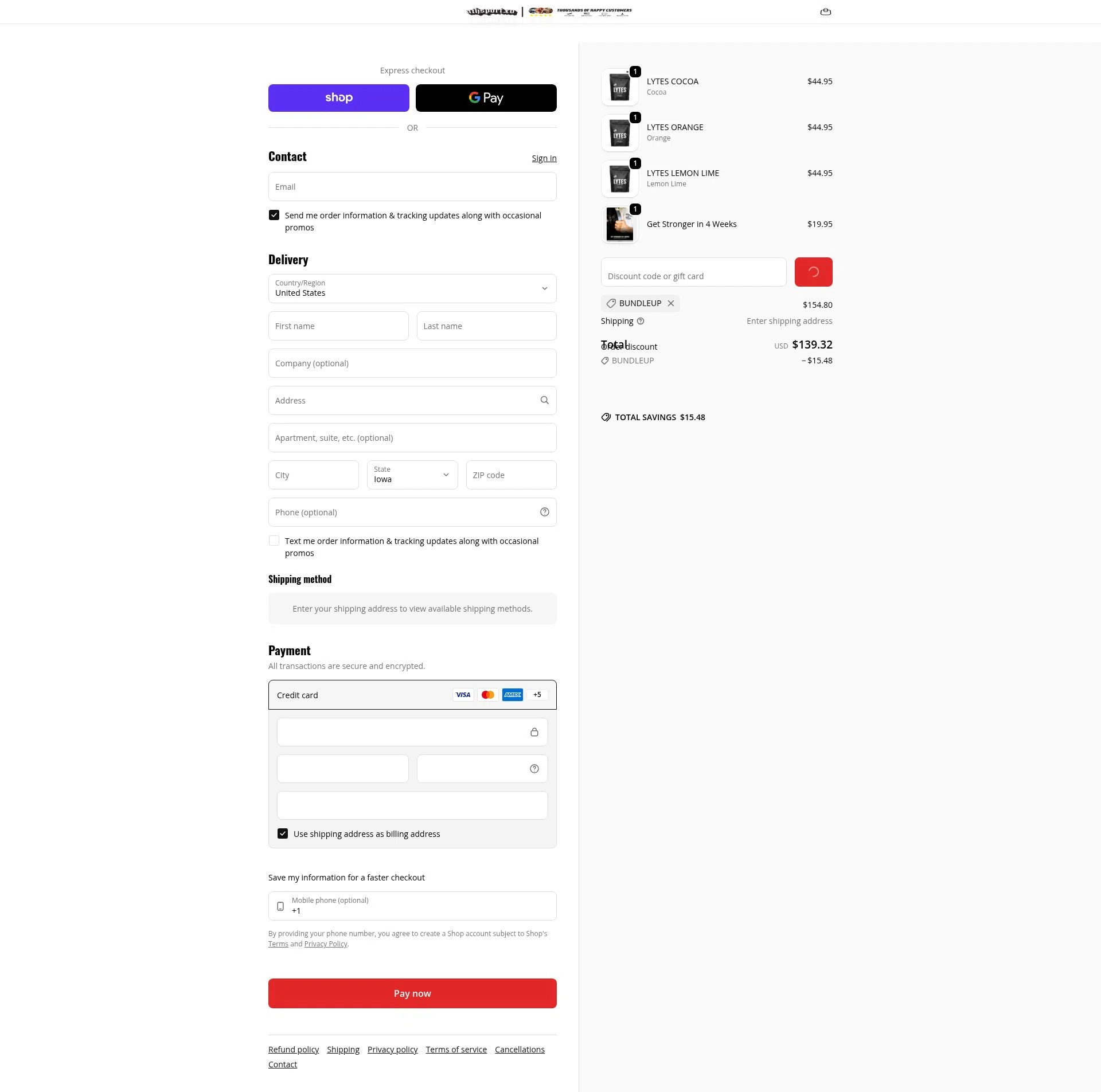 ATH checkout page showing ATH discount code box | Screenshot taken by SimplyCodes community member on Feb 10, 2026